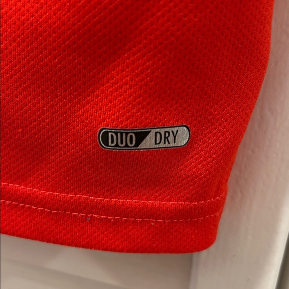 Champion Men's Bright orange Short Sleeve Tank. M. - Picture 3 of 5